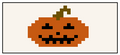 Jack-O'-Lantern Stitch Guide
