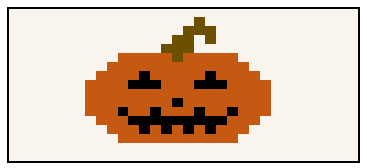 Jack-O'-Lantern Stitch Guide